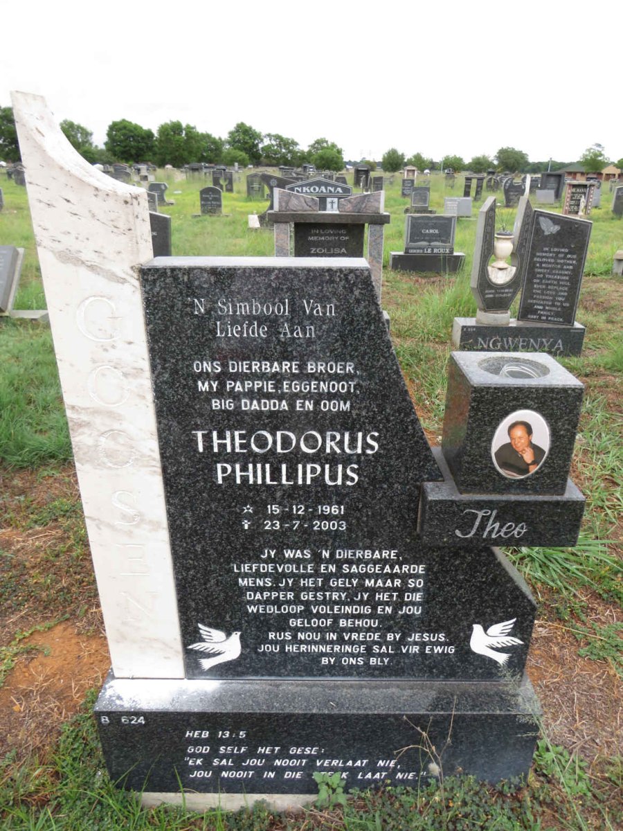 GOOSEN Theodorus Phillipus 1961-2003