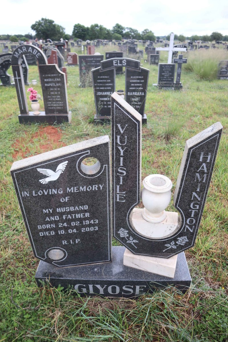 GIYOSE Vuyisile Hamilton 1943-2003