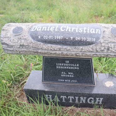HATTINGH Daniel Christiaan 1987-2016