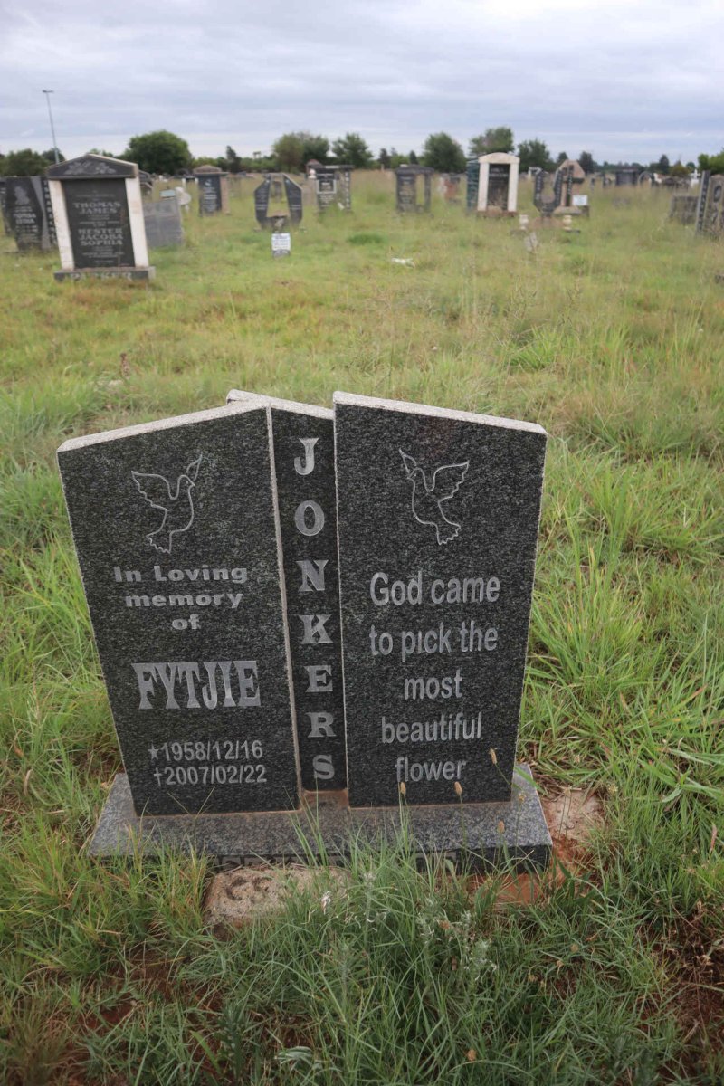 JONKERS Fytjie 1958-2007