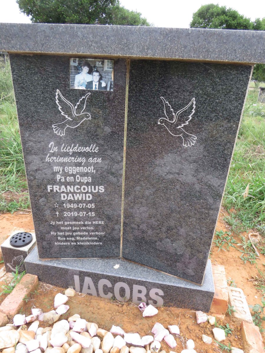 JACOBS Francoius Dawid 1949-2019