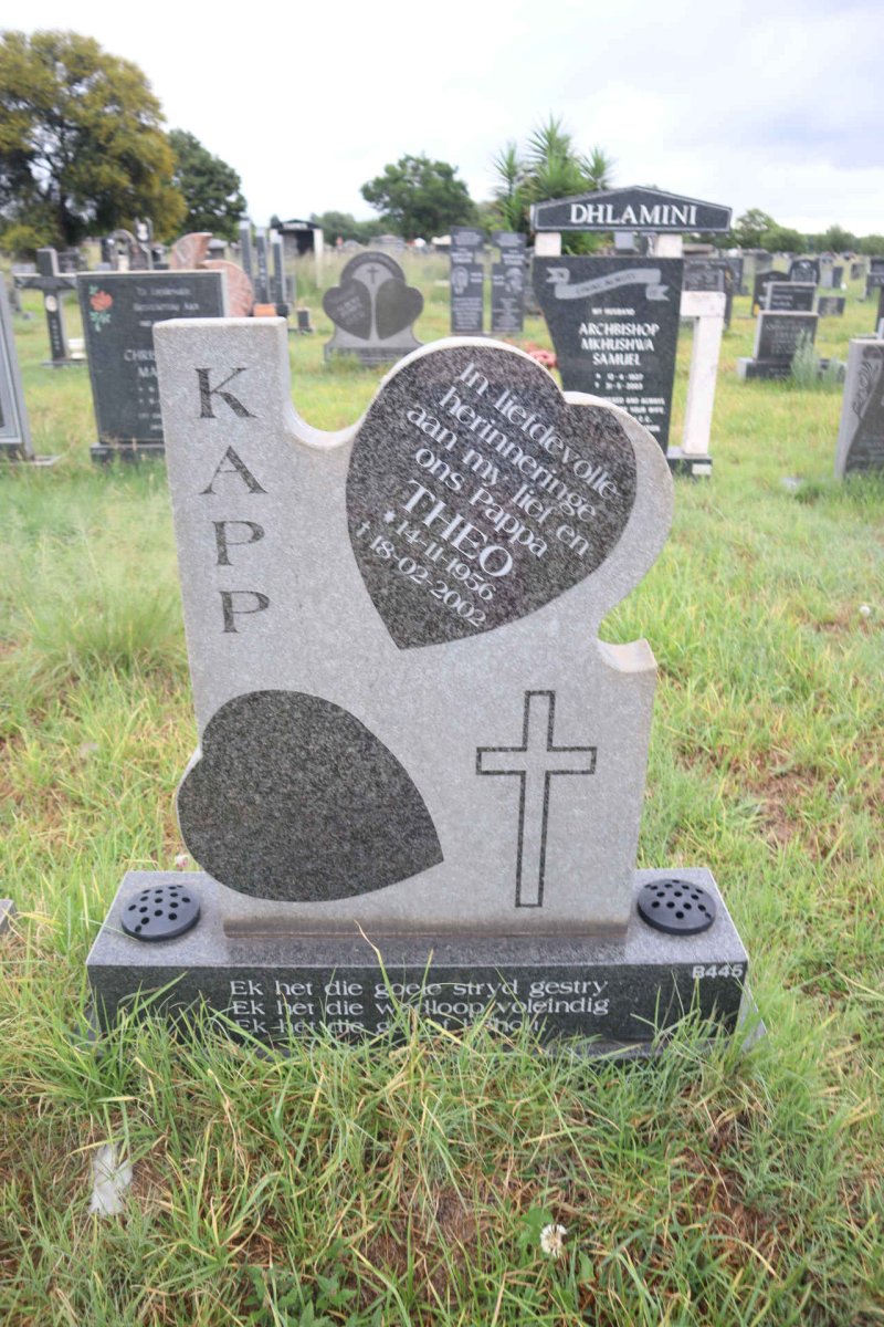 KAPP Theo 1956-2002