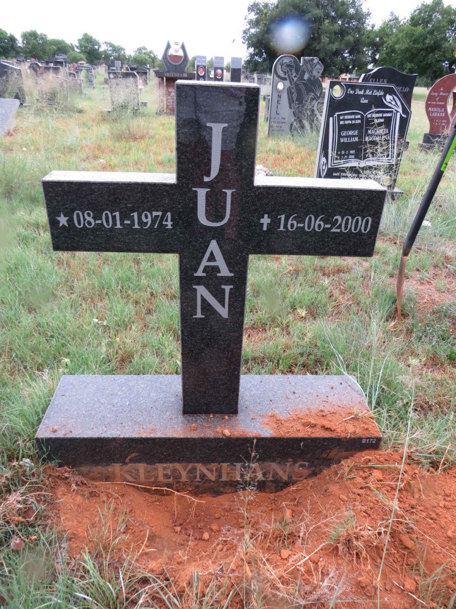 KLEYNHANS Juan 1974-2000