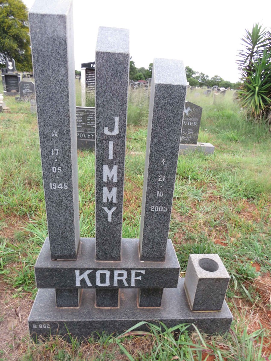 KORF Jimmy 1945-2003