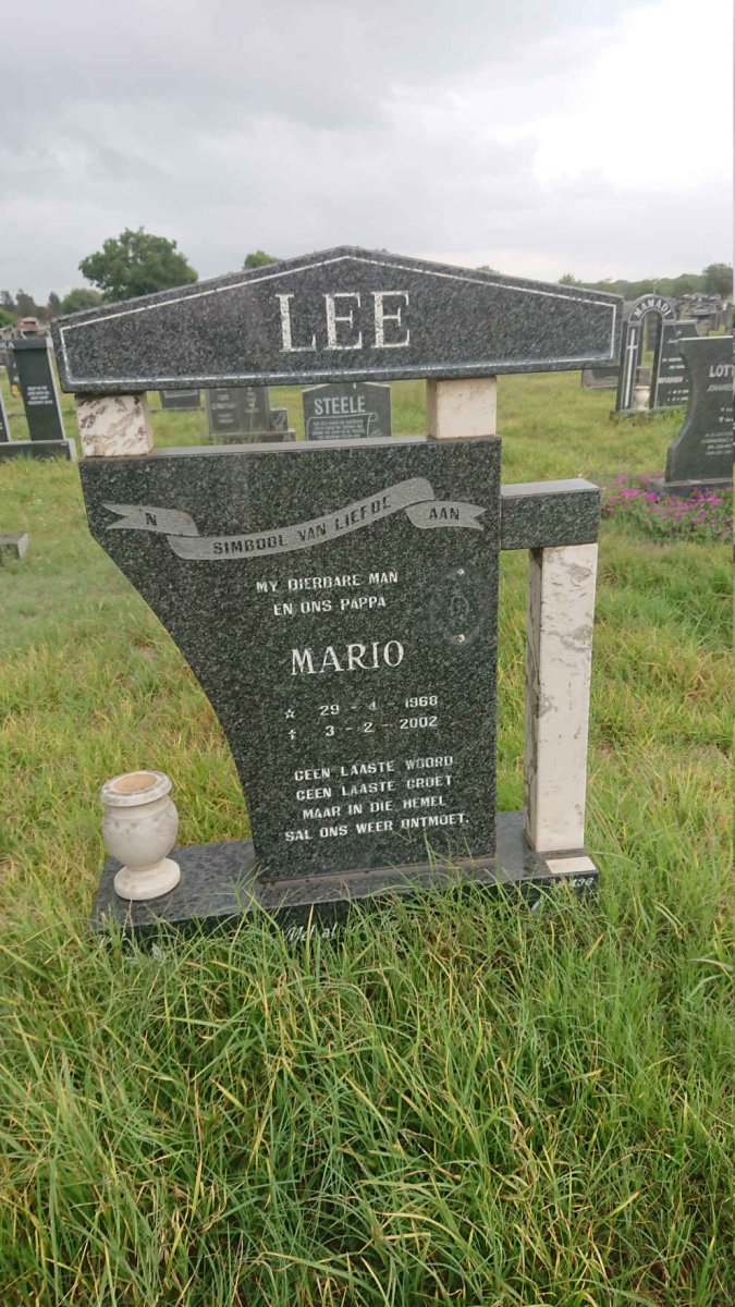 LEE Mario 1968-2002