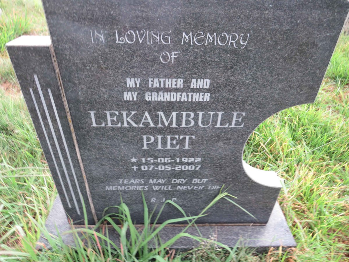 LEKAMBULE Piet 1922-2007