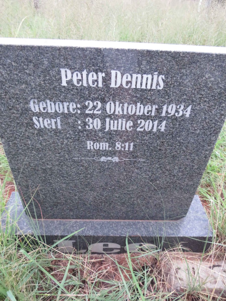 LEE Peter Dennis 1934-2014
