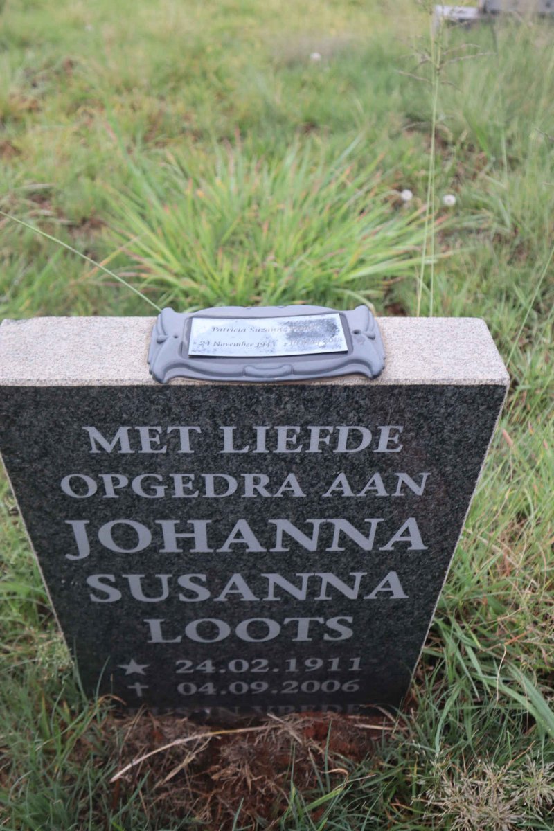 LOOTS Johanna Susanna 1911-2006
