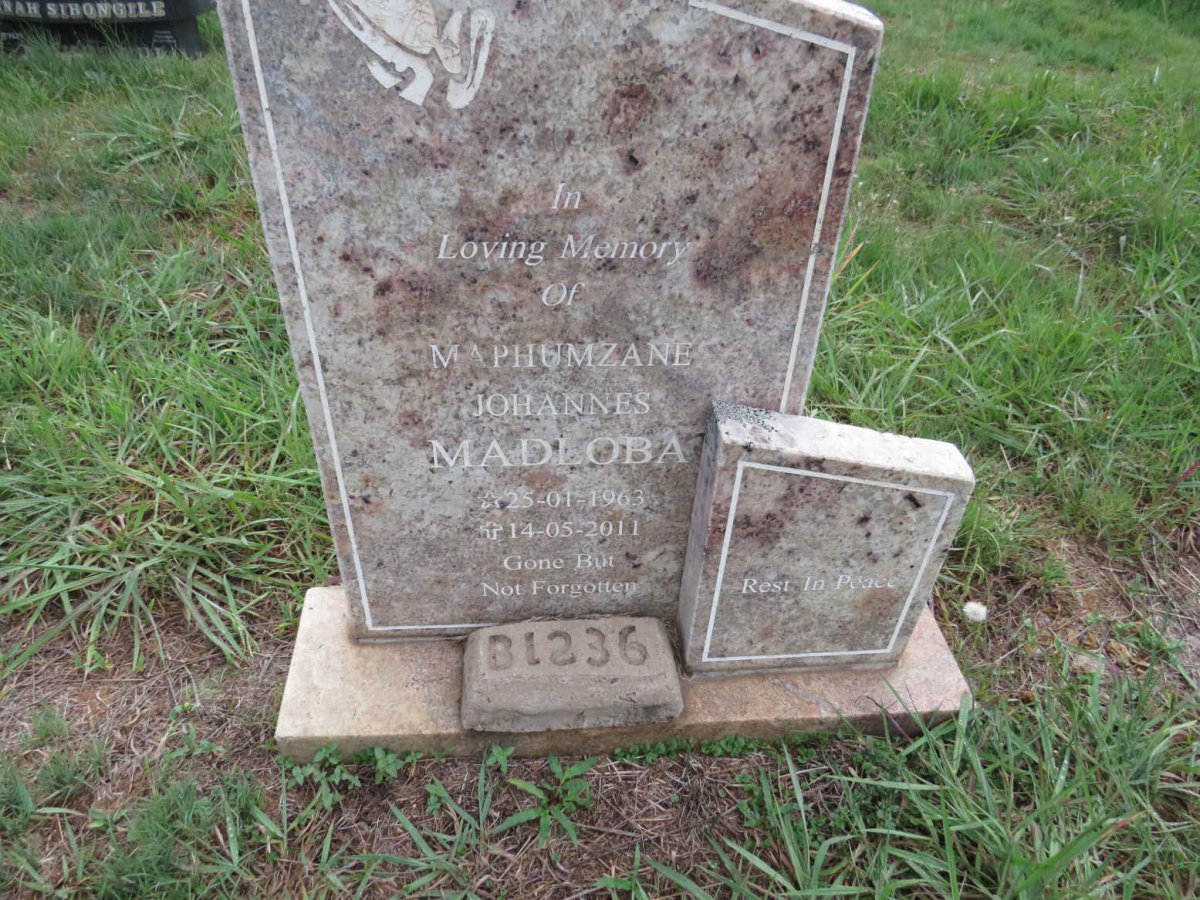 MADLOBA Maphumzane Johannes 1963-2011