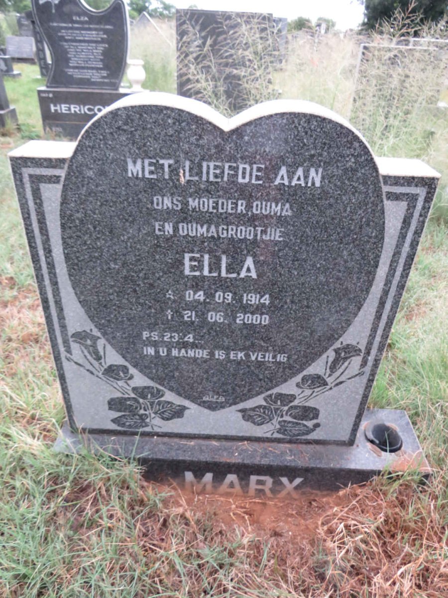 MARX Ella 1914-2000