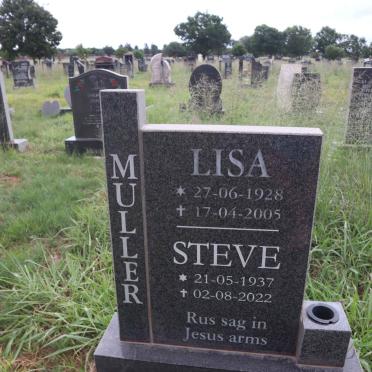 MULLER Steve 1937-2022 & Lisa 1928-2005