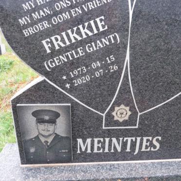 MEINTJES Frikkie 1973-2020