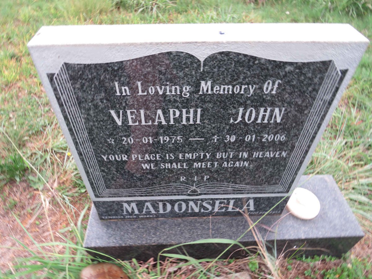 MADONSELA Velaphi John 1975-2006