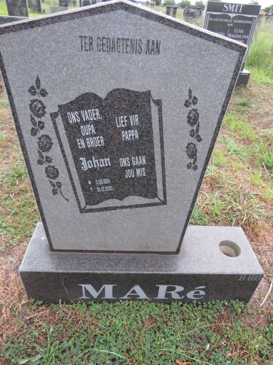 MARE Johan 1954-2003