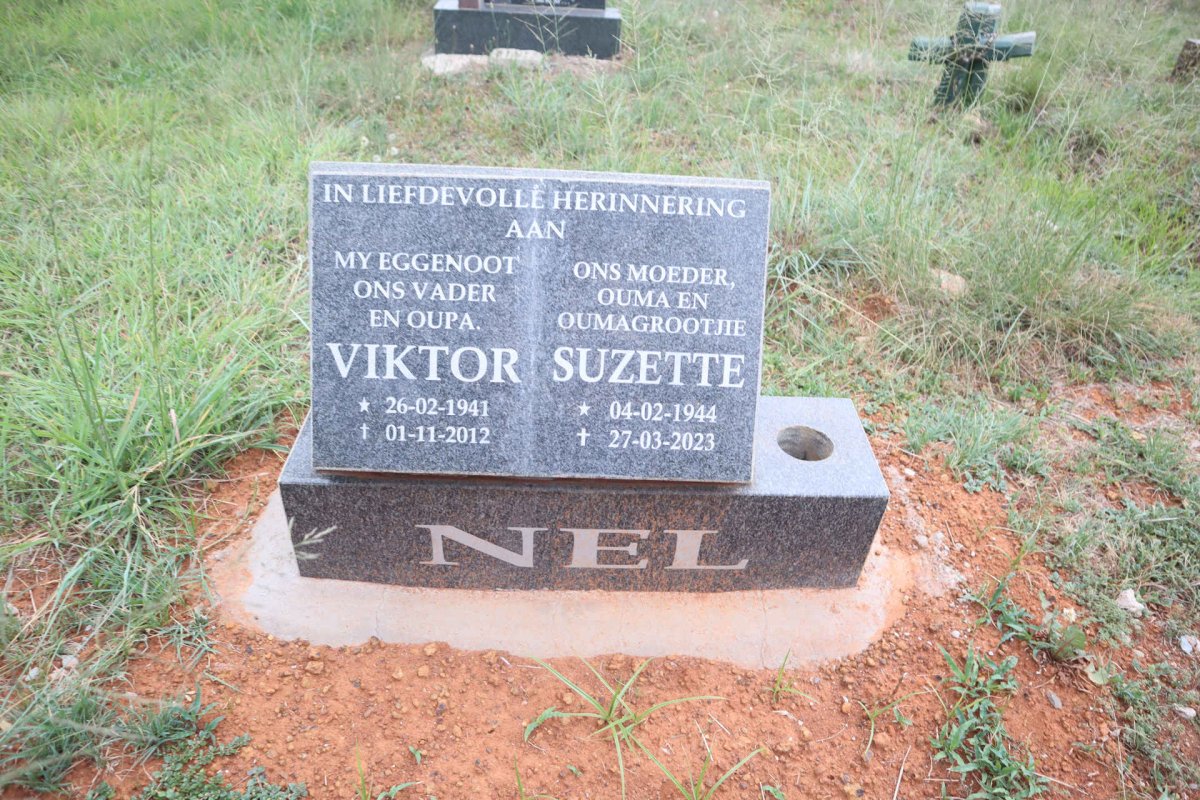 NEL Viktor 1941-2012 & Suzette 1944-2023