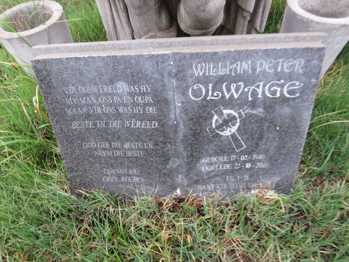 OLWAGE William Peter 1940-2005_2