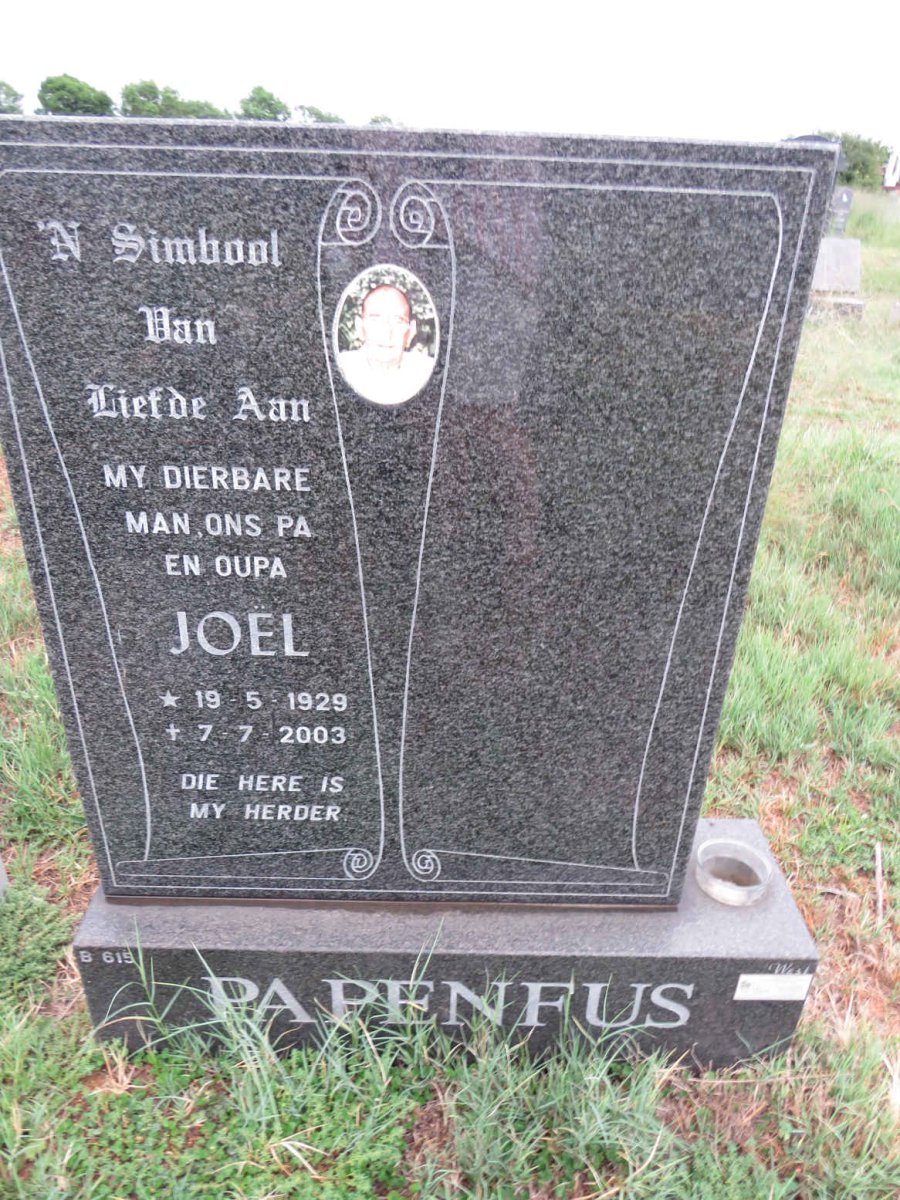 PAPENFUS Joel 1929-2003