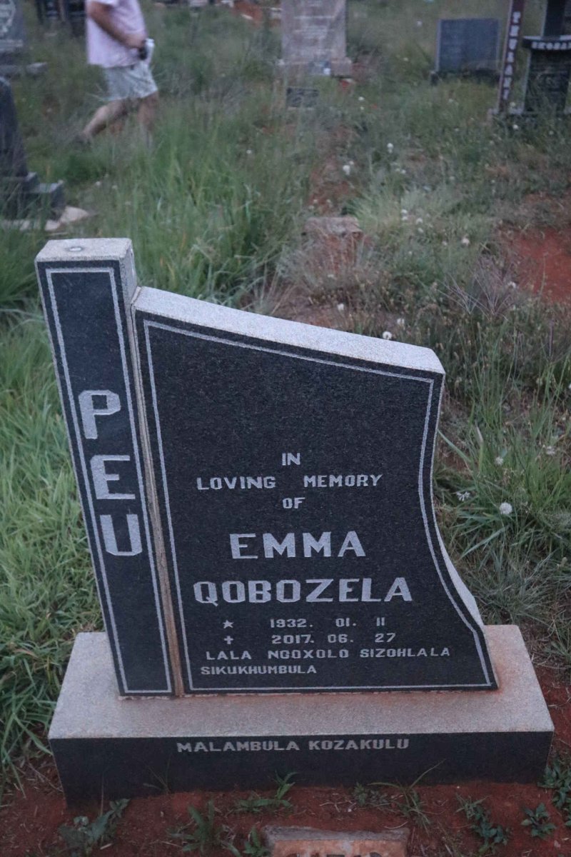 PEU Emma Qobozela 1932-2017