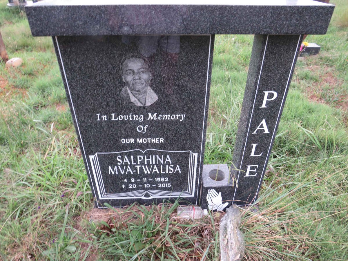 PALE Salphina Mva-Twalisa 1962-2015