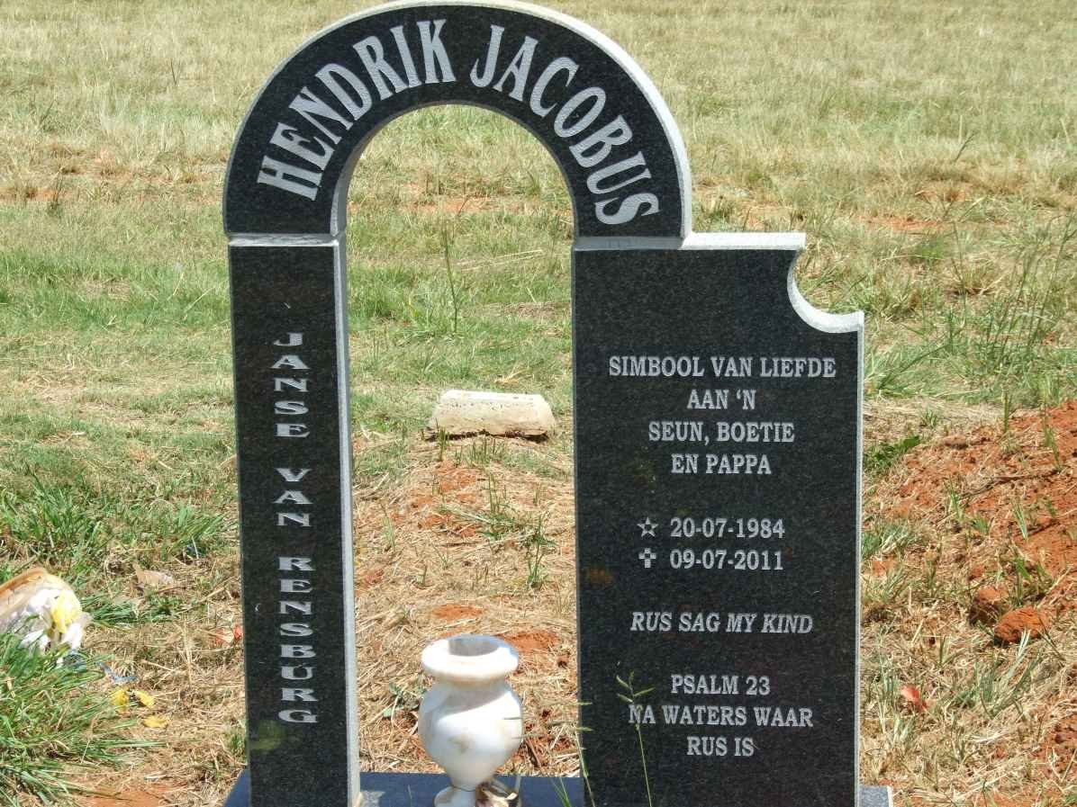 RENSBURG Hendrik Jacobus, Janse van 1984-2011