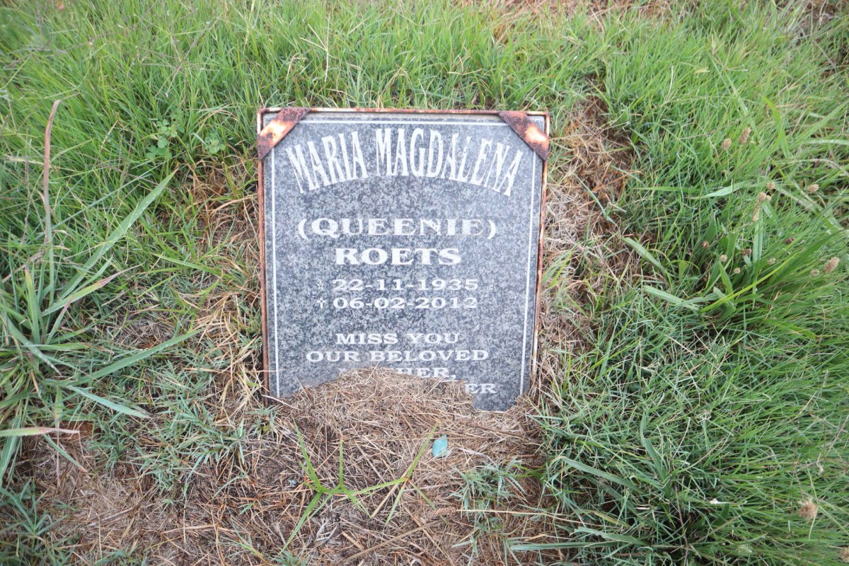 ROETS Maria Magdalena 1935-2012