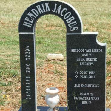 RENSBURG Hendrik Jacobus, Janse van 1984-2011