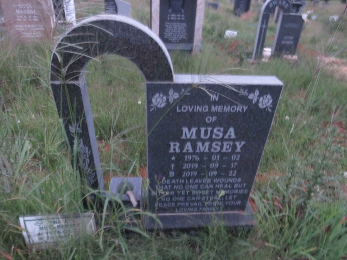 RAMSEY Musa 1976-2019