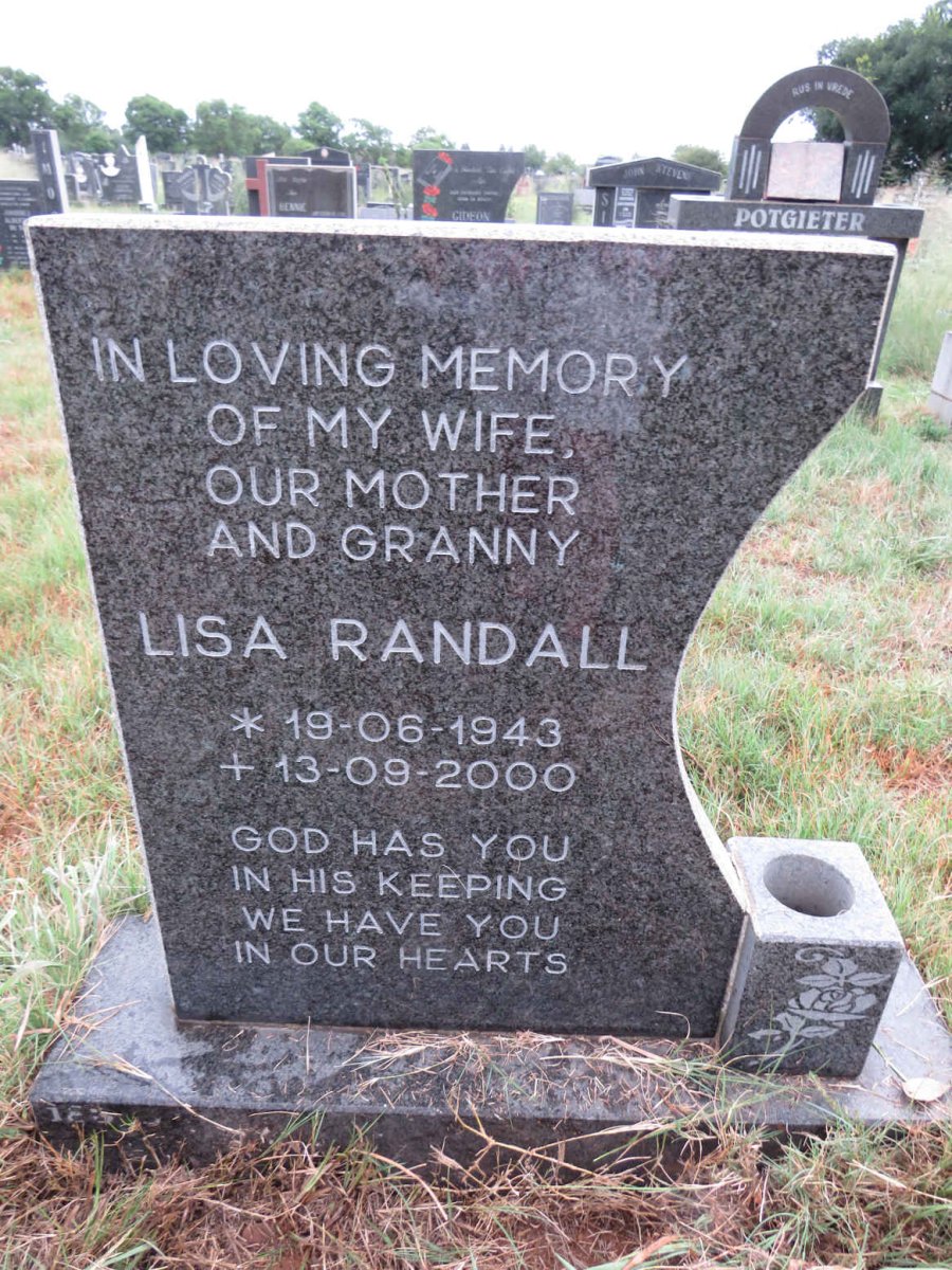 RANDALL Lisa 1943-2000