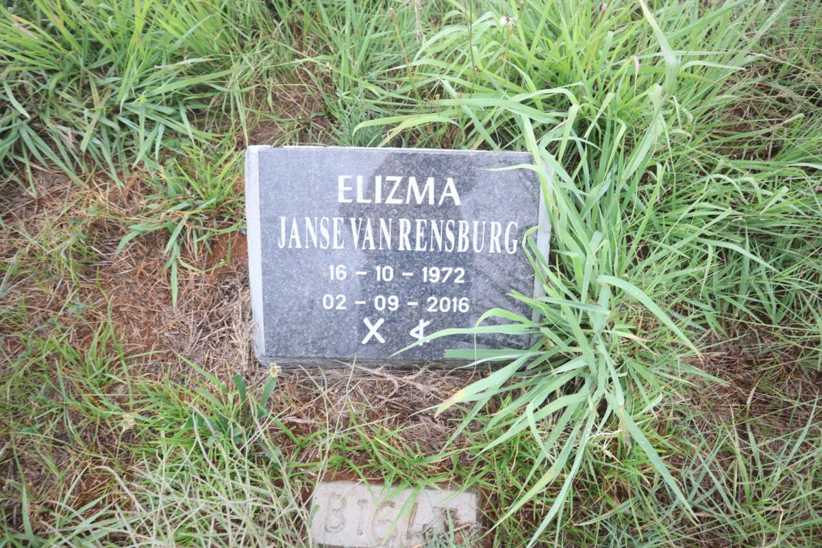 RENSBURG Elizma, Janse van 1972-2016