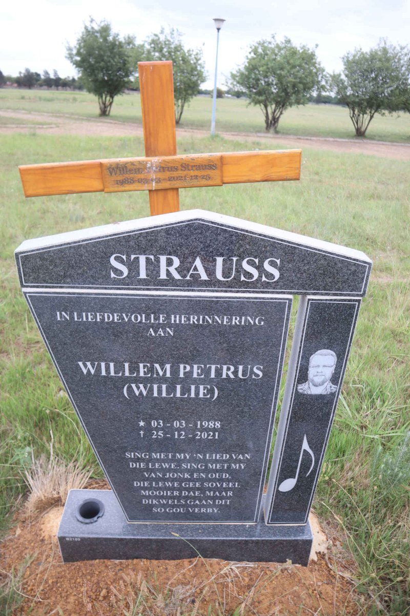 STRAUSS Willem Petrus 1988-2021