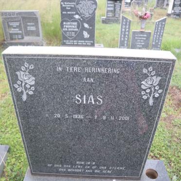 SNYMAN Sias 1936-2001