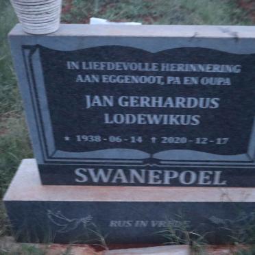 SWANEPOEL Jan Gerhardus Lodewikus 1938-2020