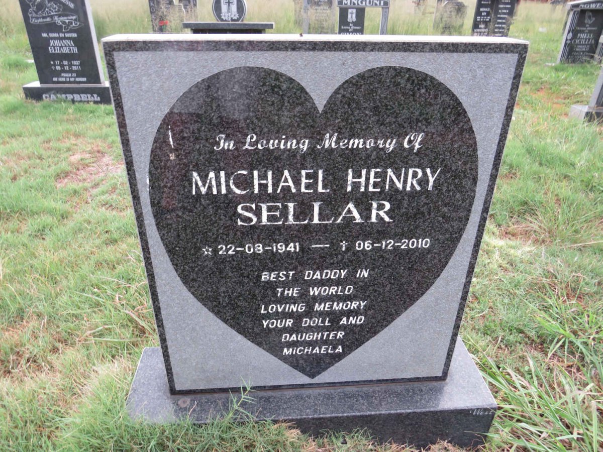 SELLAR Michael Henry 1941-2010