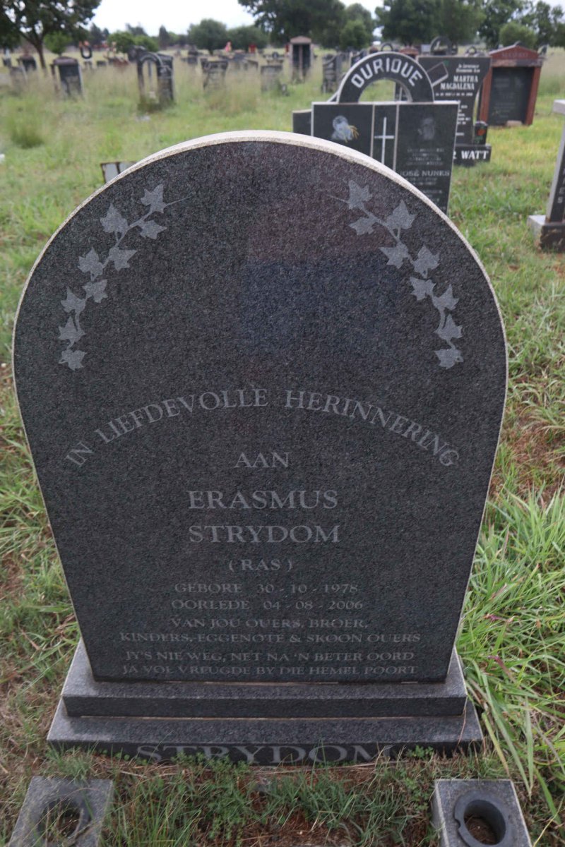 STRYDOM Erasmus 1978-2006
