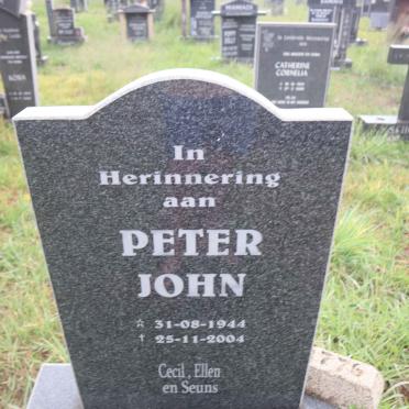 SCHROEDER Peter John 1944-2004