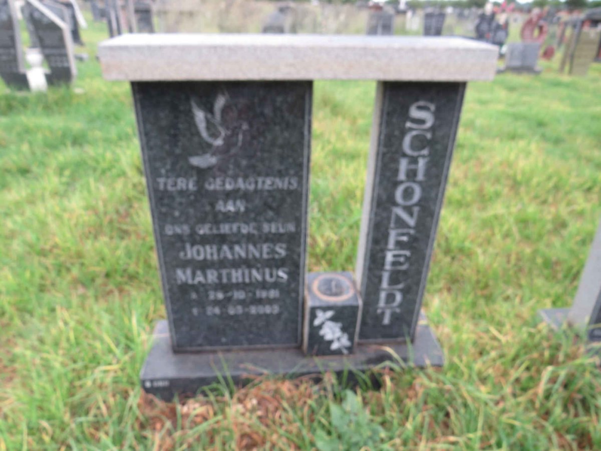 SCHONFELDT Johannes Marthinus 
