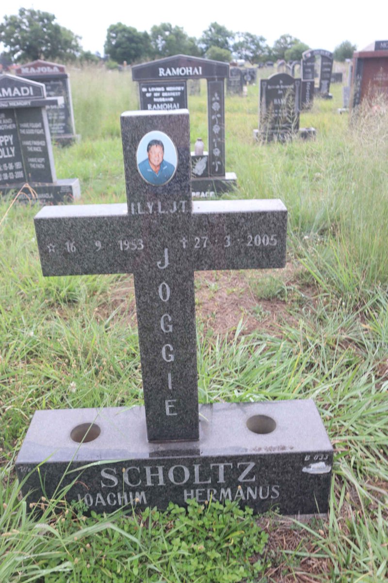 SCHOLTZ Joachim Hermanus 1953-2005