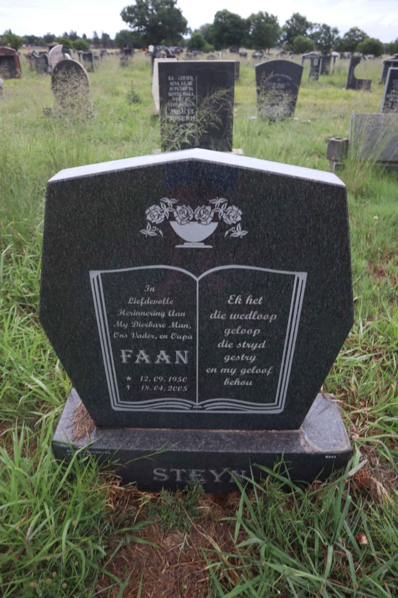 STEYN Faan 1950-2005