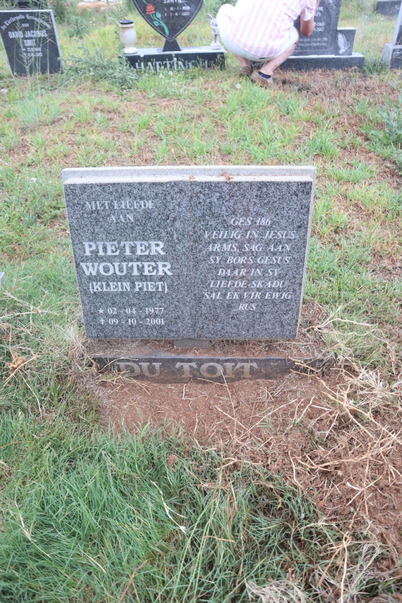 TOIT Pieter Wouter, du 1977-2001