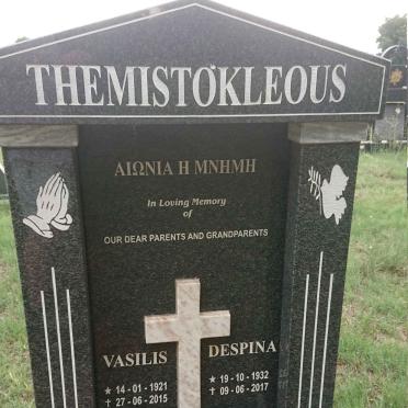 THEMISTOKLEOUS Vasilis 1921-2015 & Despina 1932-2017