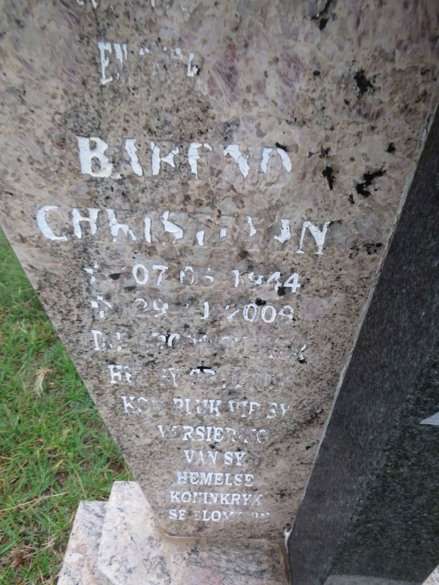 TEIXEIRA Barend Christiaan 1944-2009_2