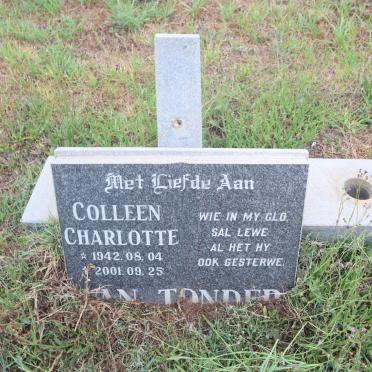 TONDER Colleen Charlotte, van 1942-2001