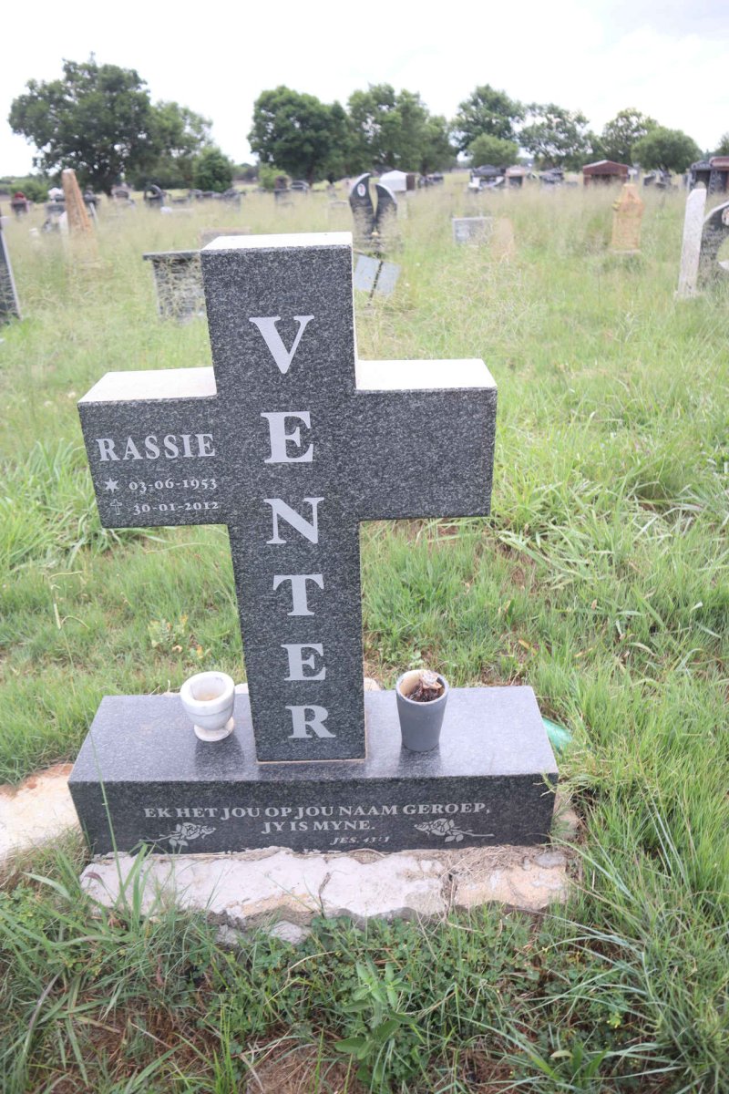 VENTER Rassie 1953-2012