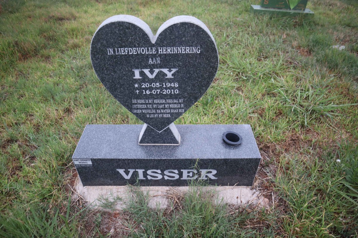 VISSER Ivy 1948-2010