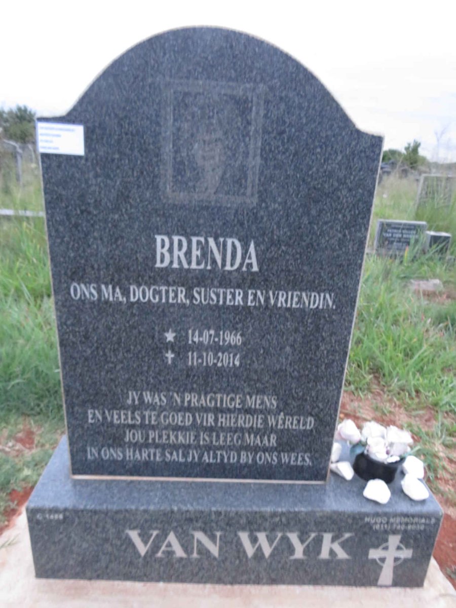 WYK Brenda, van 1966-2014