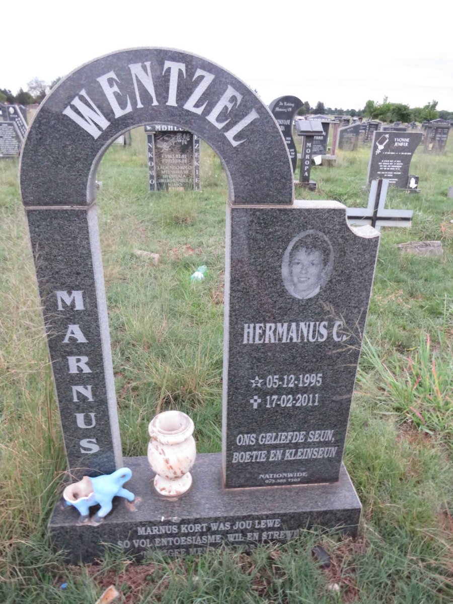 WENTZEL Hermanus C. 1995-2011