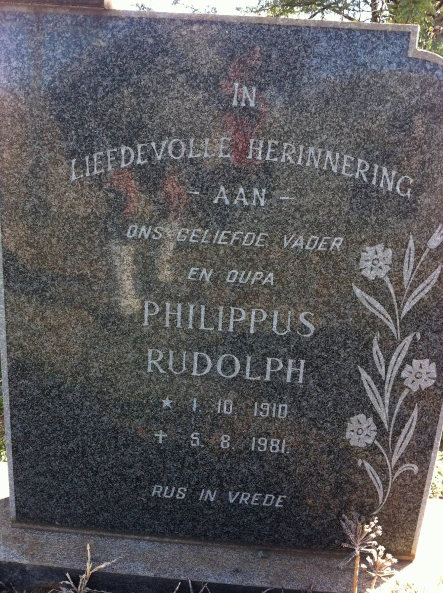 HATTINGH Philippus Rudolph 1910-1981