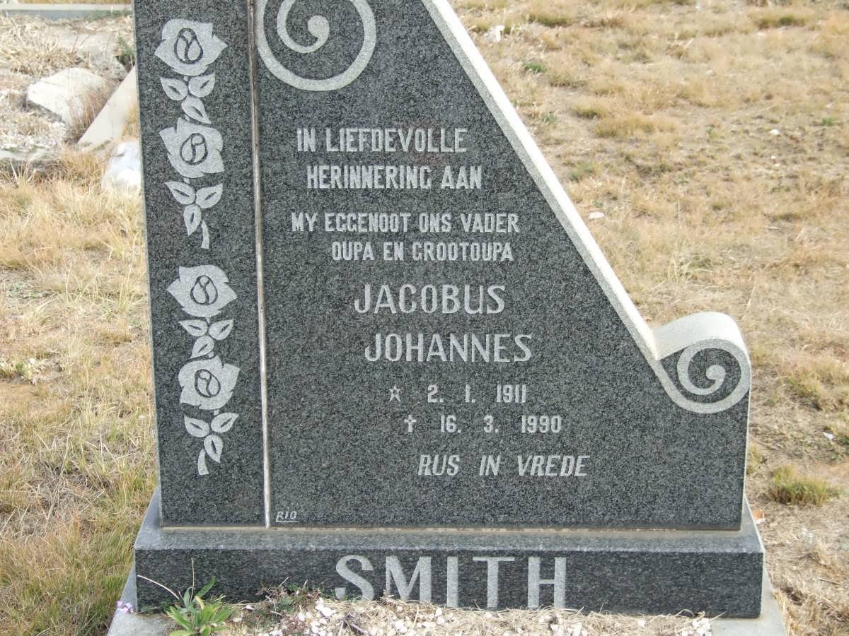 SMITH Jacobus Johannes 1911-1990