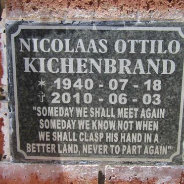 KICHENBRAND Nicolaas Ottilo 1940-2010