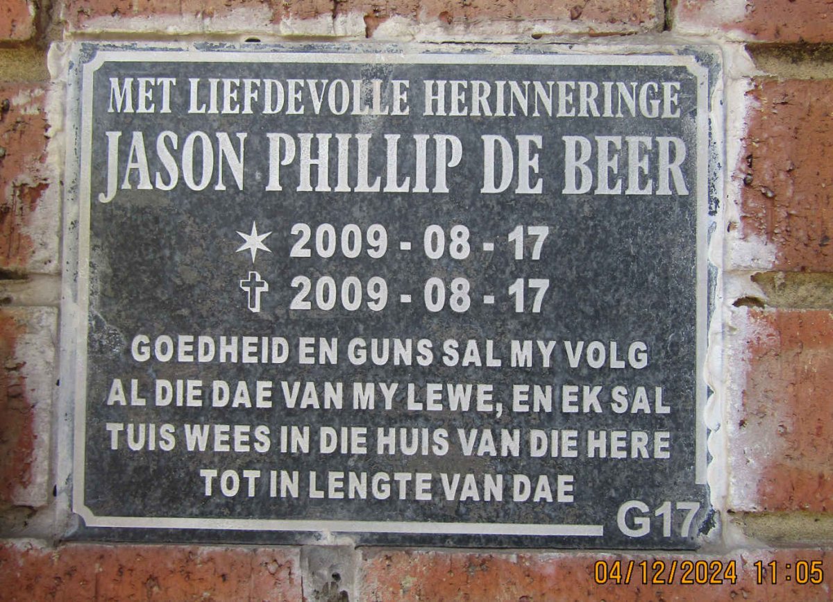 BEER Jason Phillip, de 2009-2009
